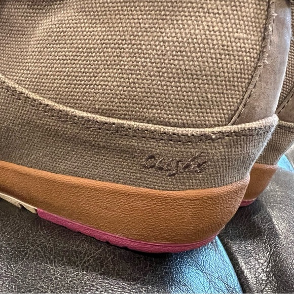 Cushe Gray Boho Sneak Canvas Ankle Boots Size 8 - Picture 3 of 11